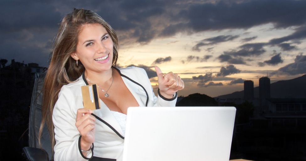 Woman holding the best credit cards in the Philippines