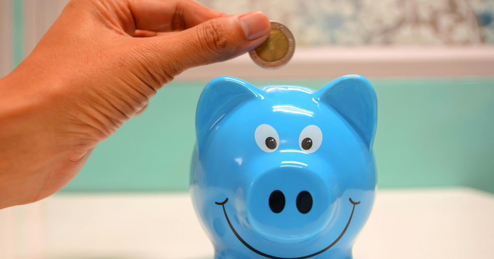 piggy bank as one of strategies for saving money